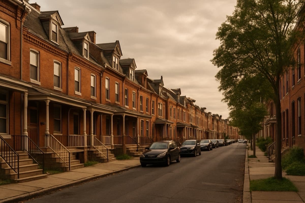 Reading PA brick row homes — we buy houses fast for cash