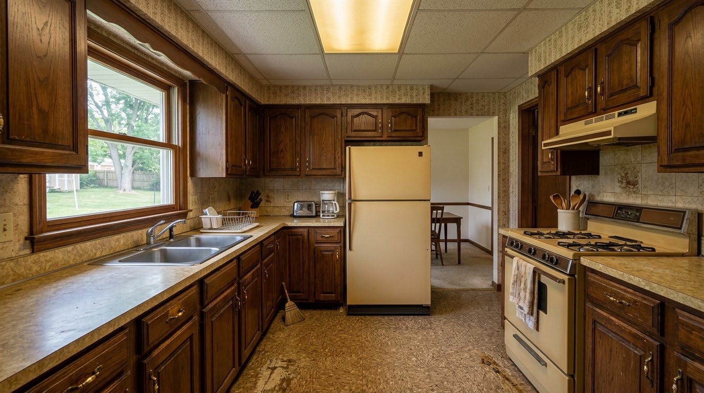 Lexington Park MD dated ranch kitchen — sell as-is for cash