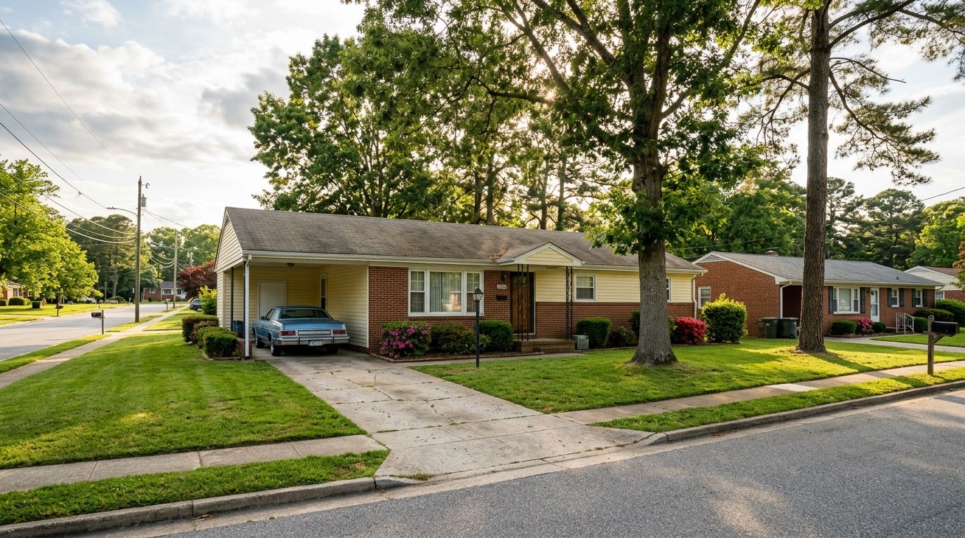 Lexington Park MD Southern Maryland ranch home