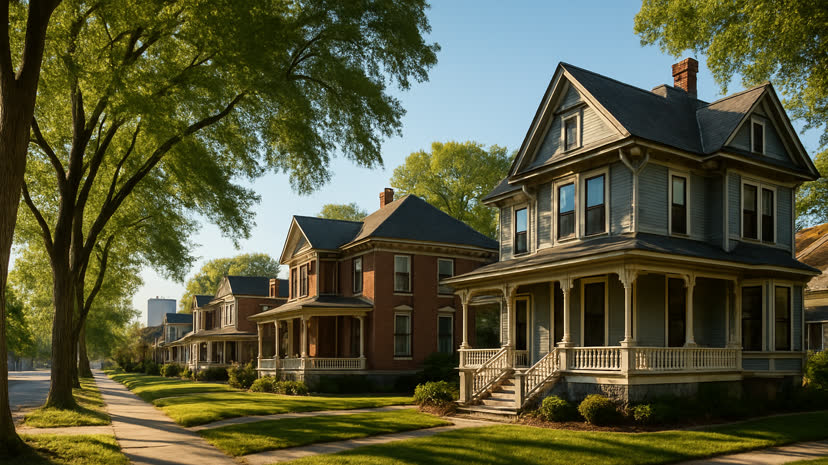 A Bloomington, Illinois home