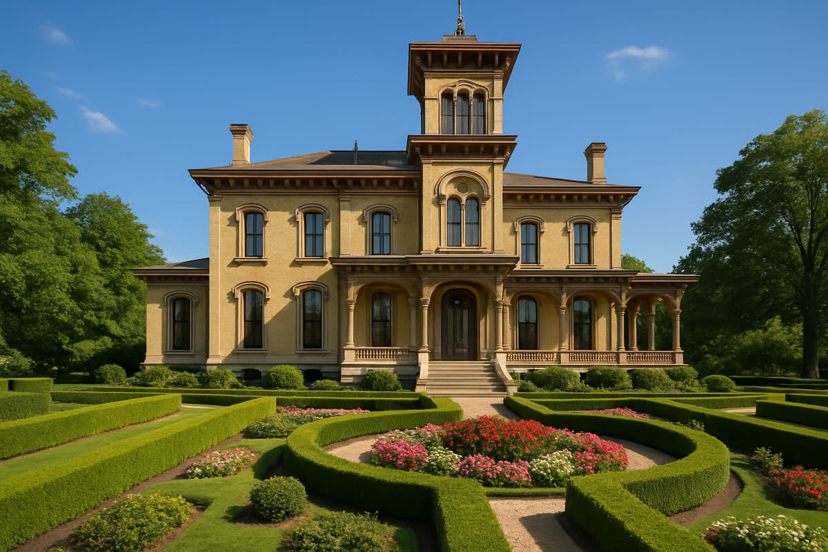 David Davis Mansion in Bloomington, Illinois