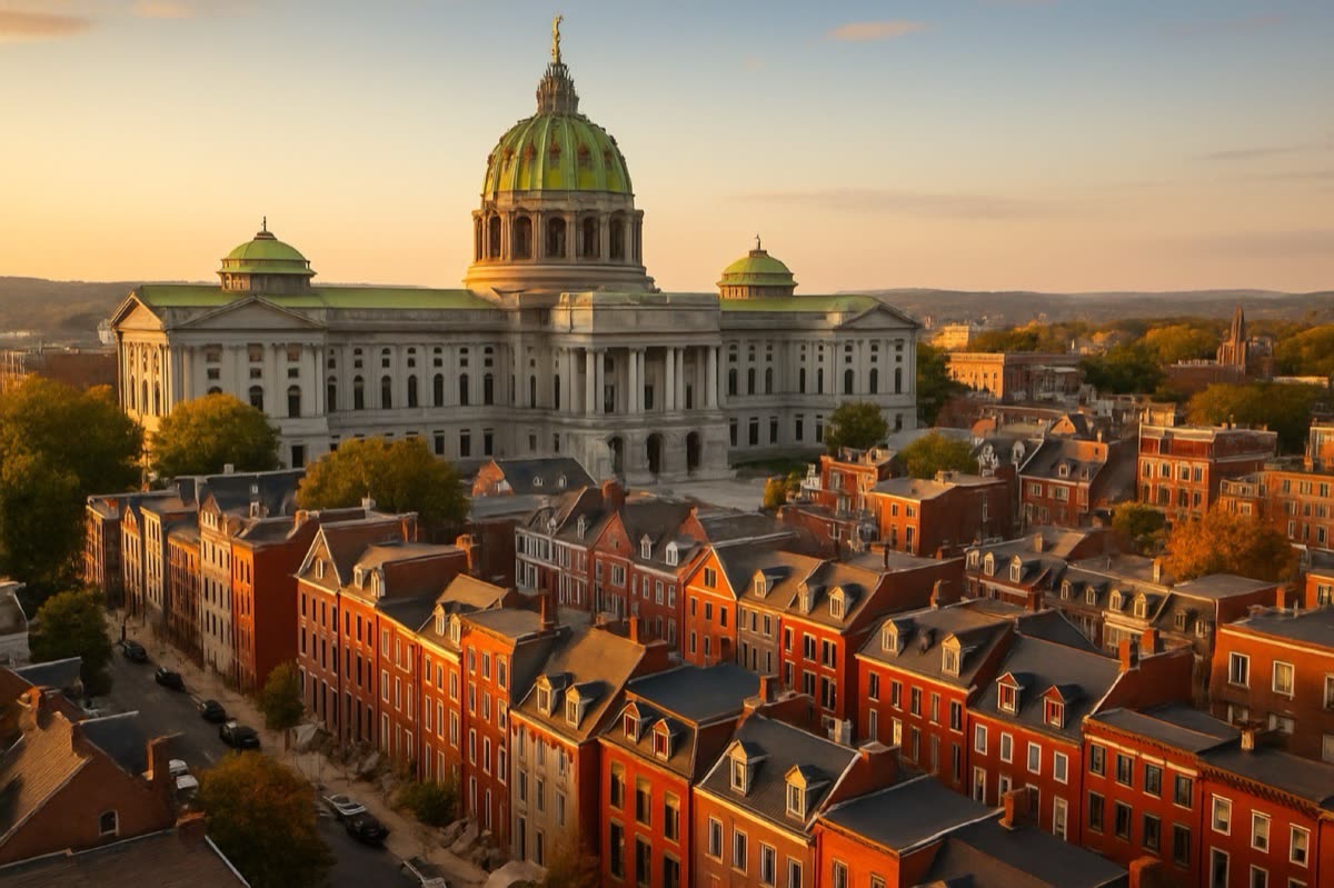 Harrisburg landmark in Pennsylvania