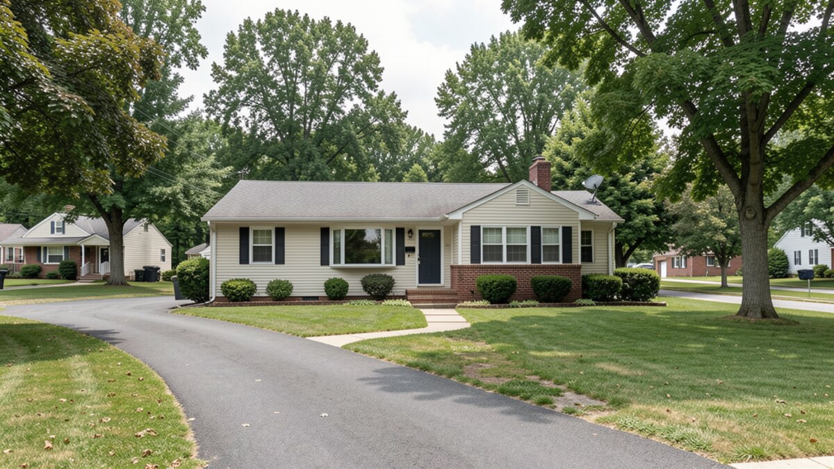Representative older Blacksburg Virginia residential home