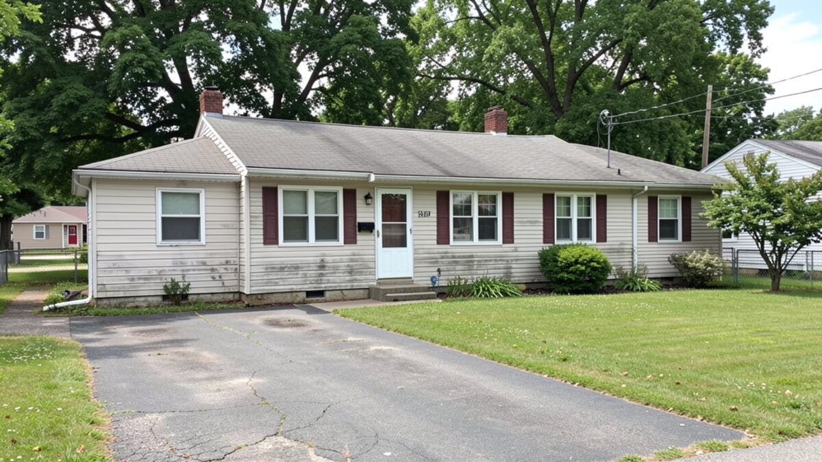 Representative older Clarksburg West Virginia residential home