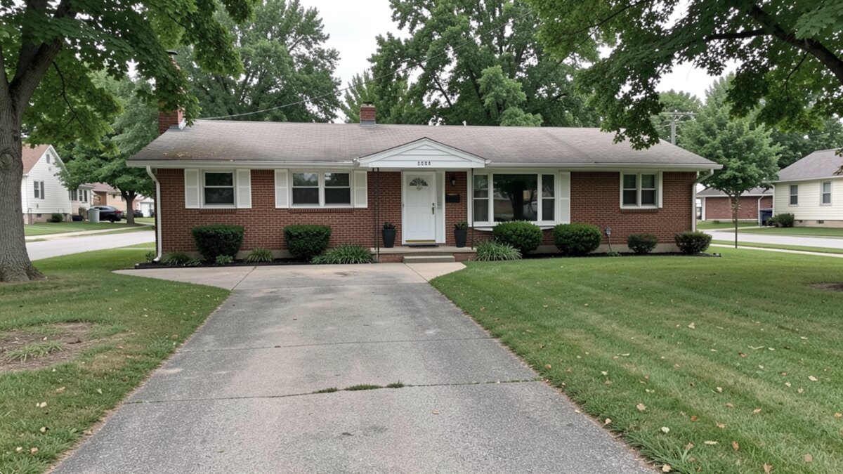 Representative older Decatur Illinois residential home