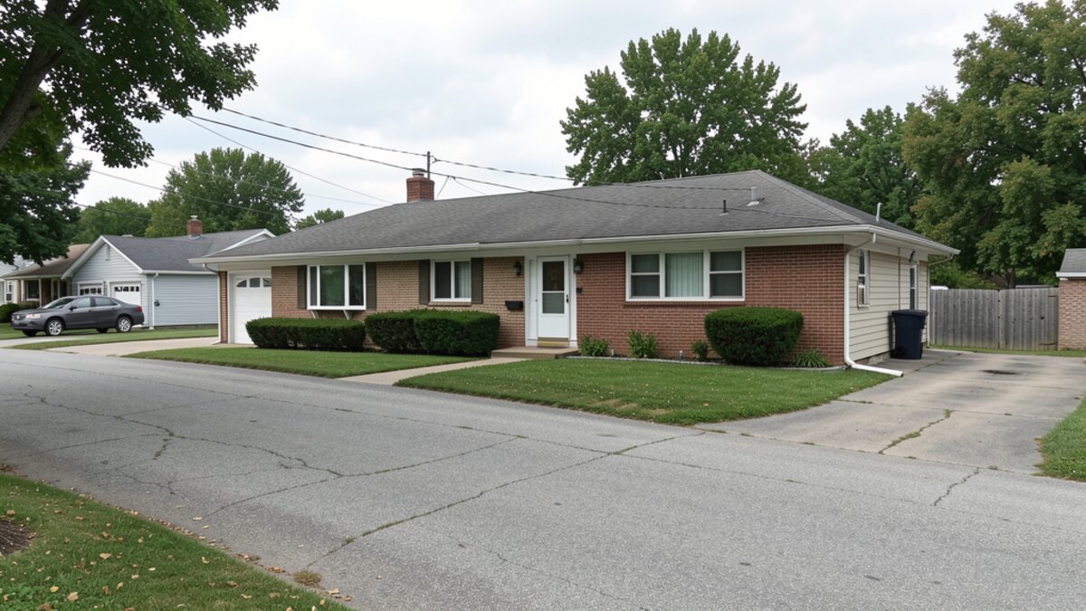 Representative older Defiance Ohio residential home