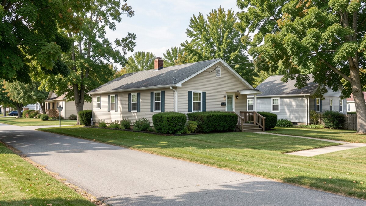 Representative older Detroit Lakes Minnesota residential home
