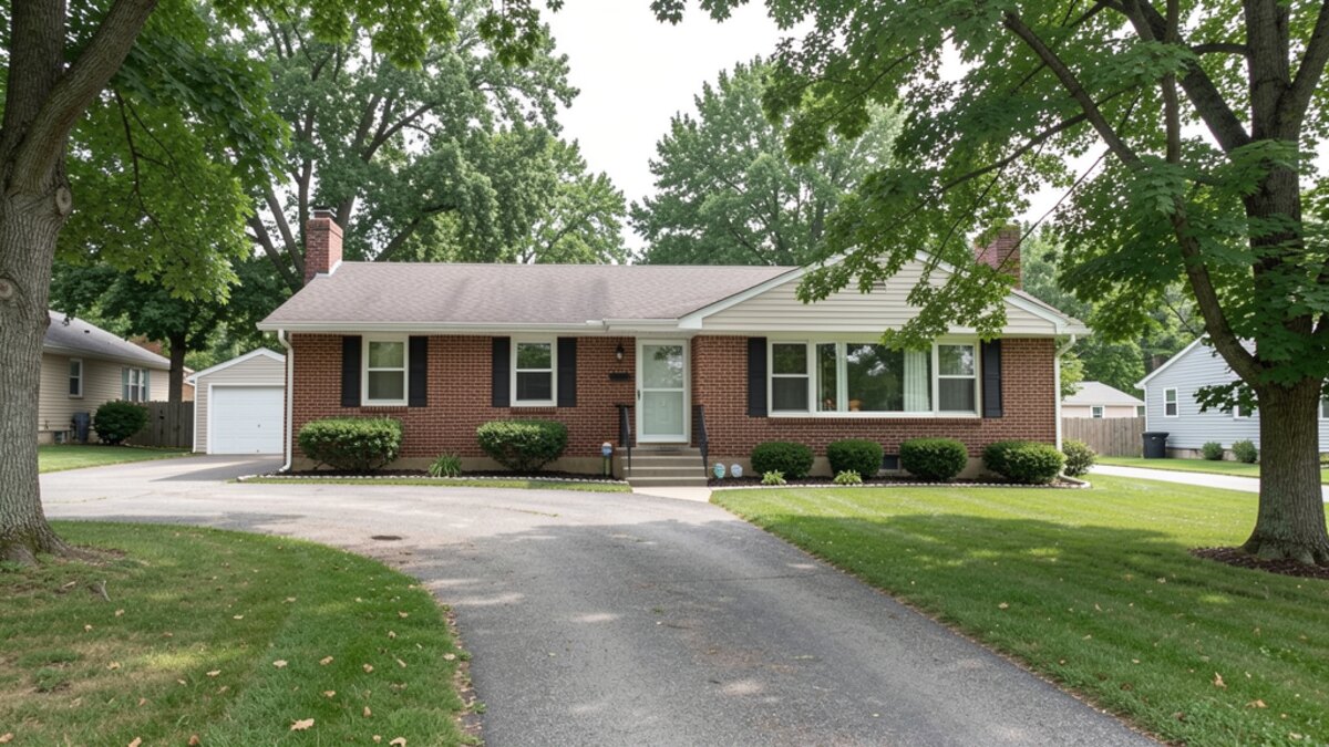 Representative older Greencastle Indiana residential home