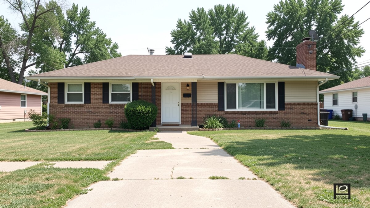 Representative older Hutchinson Kansas residential home