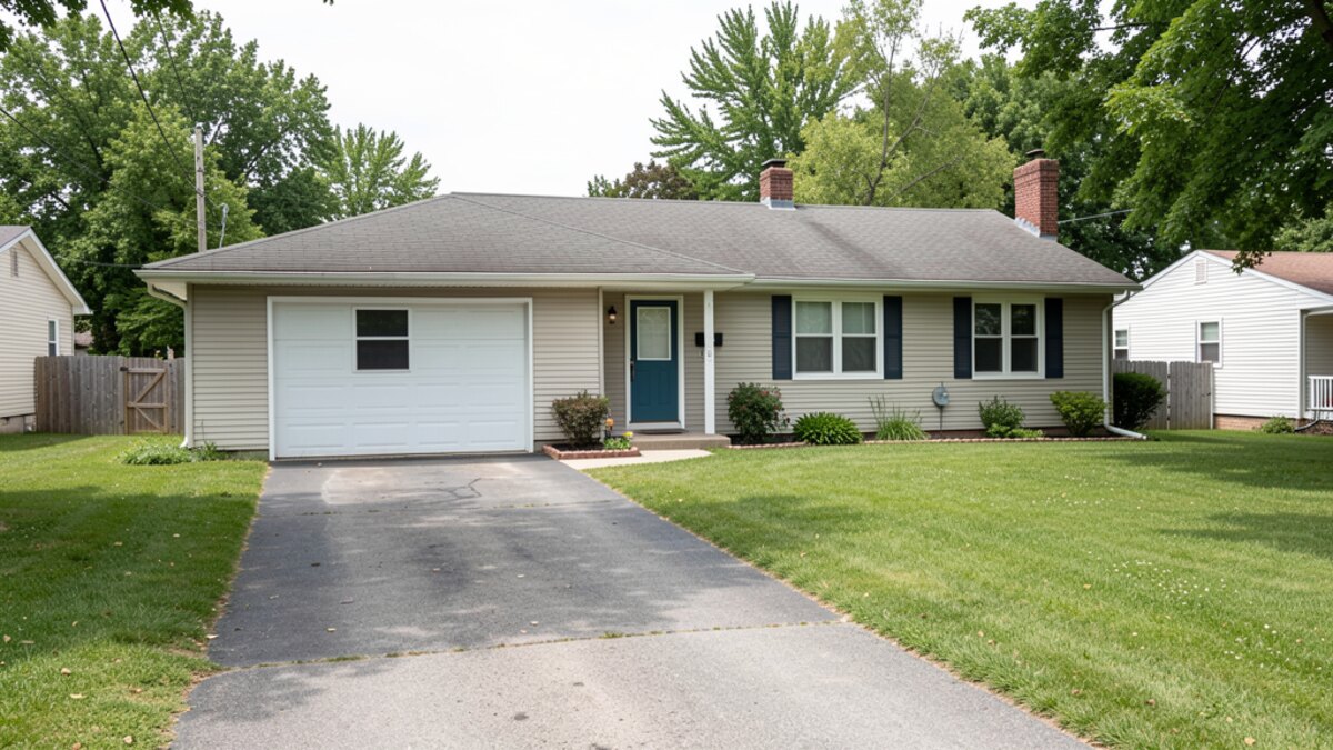 Representative older Kokomo Indiana residential home