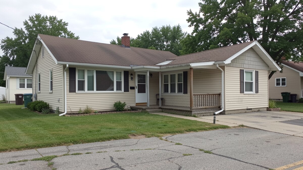 older small rental or duplex property in Midland Michigan