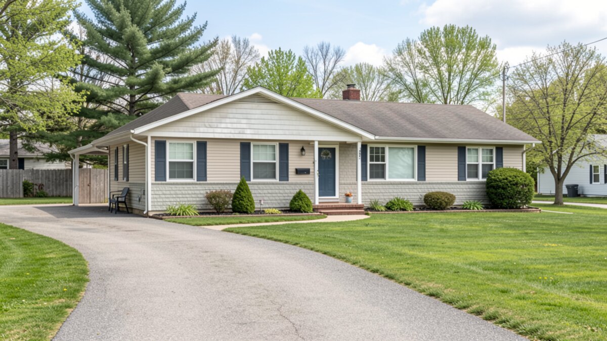 Representative older Platteville Wisconsin residential home