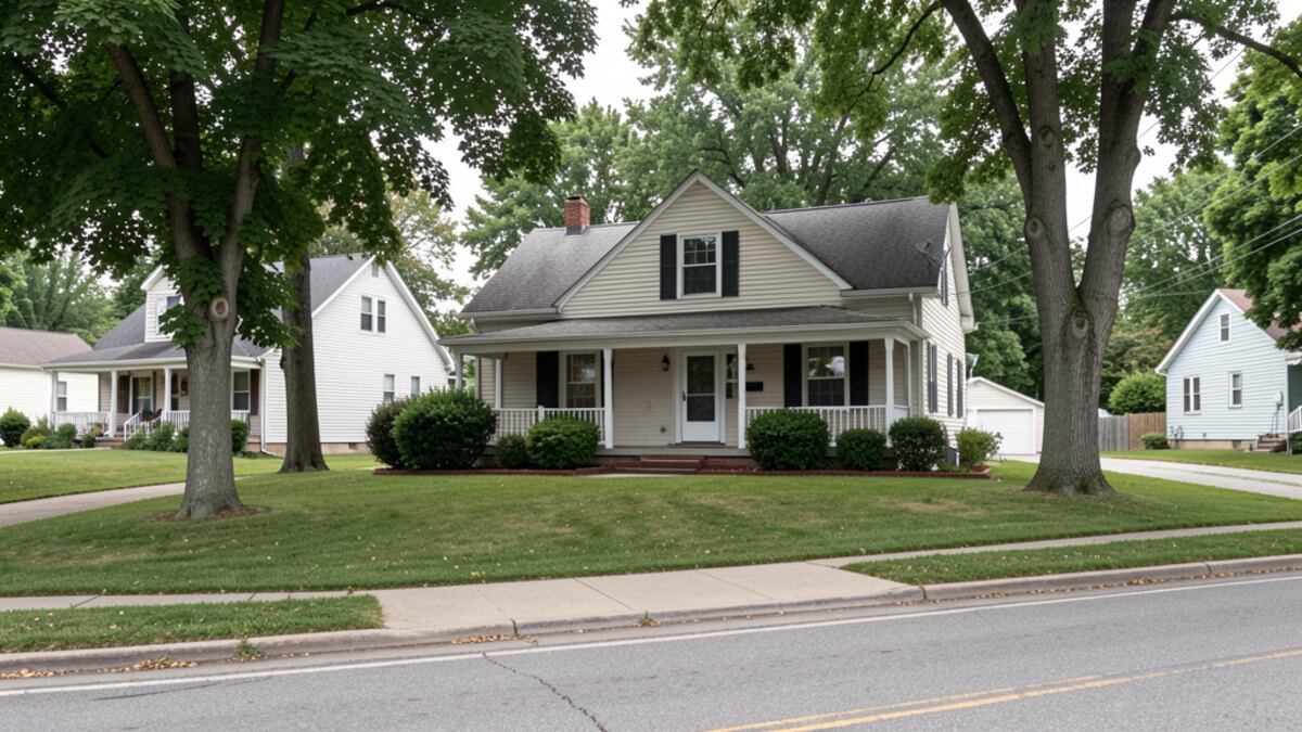 Representative older Rochelle Illinois residential home