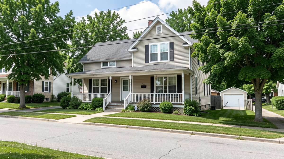 Representative older St. Cloud Minnesota residential home