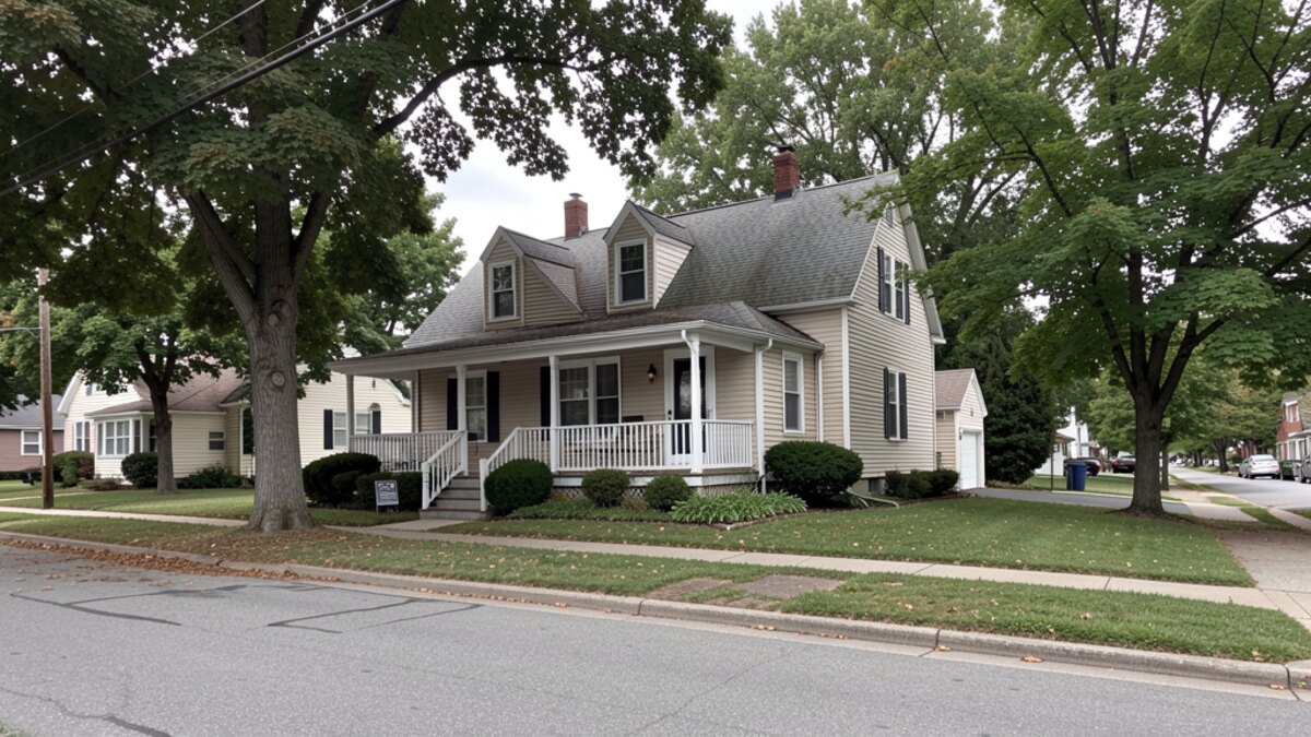 Representative older Sunbury Pennsylvania residential home