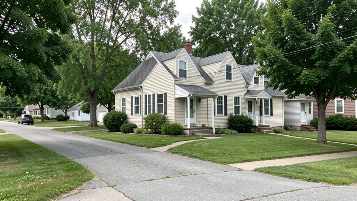 Representative older Waupaca Wisconsin residential home