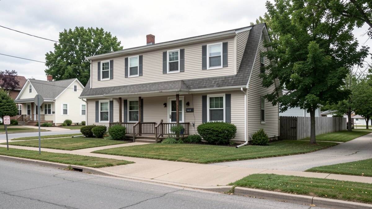 older small rental duplex or compact multifamily property in Whitewater Wisconsin